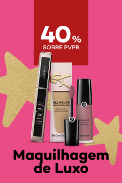 Maquilhagem de Luxo com destaque promocional de at&eacute; 40% sobre pre&ccedil;o de Venda ao P&uacute;blico Recomendado